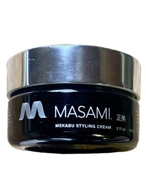 Masami Mekabu Hydrating Styling Cream Gentle Hold Curls Frizz Humidity 2oz/60mL